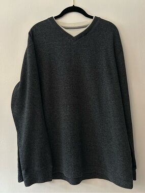 Layered V neck Thermal